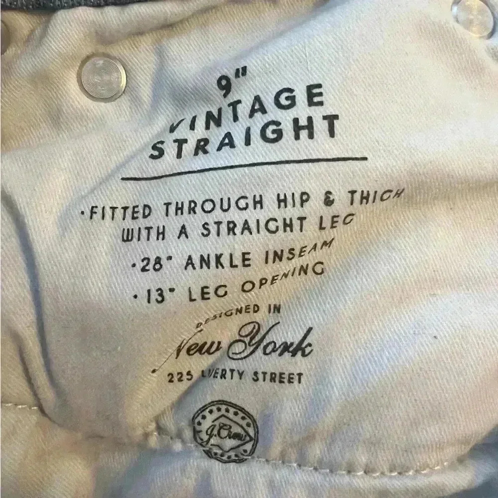 J.Crew Vintage Slim Straight crop jeans - Picture 7 of 11